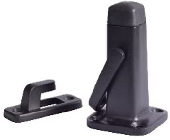 SQ latch pull-back door stop HDS21BLK