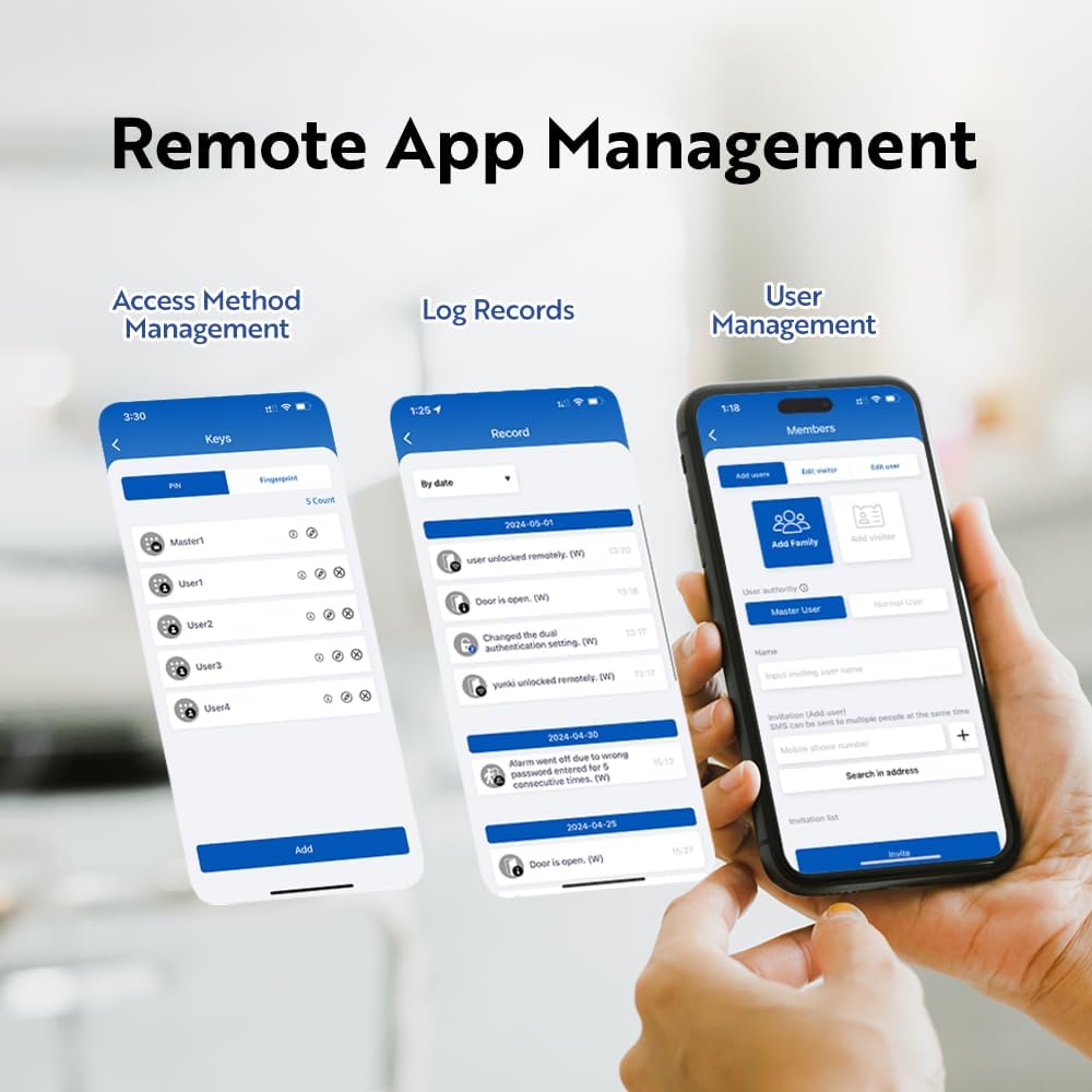 Solity Digital Smart Lock GT10BK Black