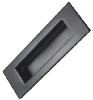 Square flush pull FH12040BLK
